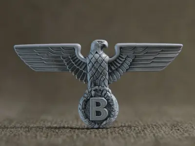 eagle 3D print model