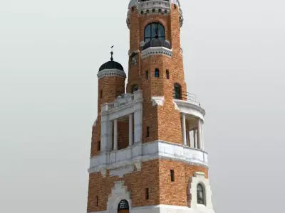 Small Monumental Tower 3D model