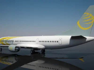 Primera Boeing 737 max 9 3D model