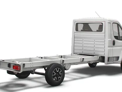 Vauxhall Movano Chassis Truck Single Cab 4035 WB XL 2022 3D model