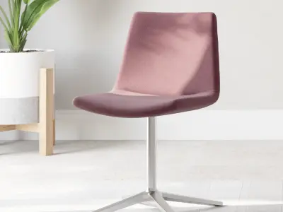  Roma Serene Chair Model, Purple 