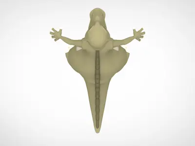 Mutt Muttaburrasaurus 3D model