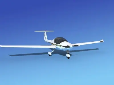 Daimond DA-20 Katana V02 3D model