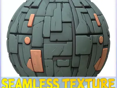 SciFi Seamless Texture Texture 84
