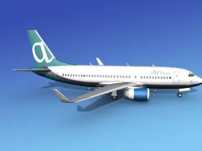 Boeing 737-700ER AirTran 3D model