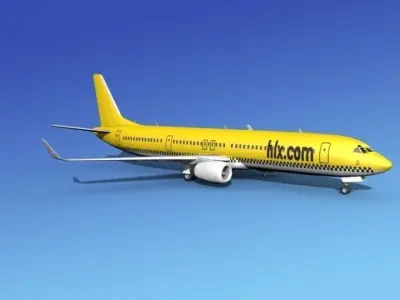 Boeing 737-900ER HLX 3D model