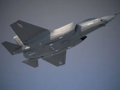 Lockheed Martin F-35B Lightning II 3D model
