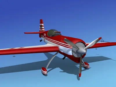 Sukhoi SU-26 Aerobat V01 3D model