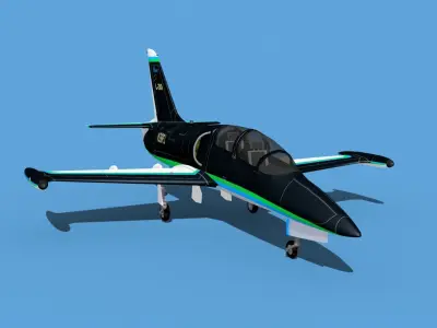 Aero Vodochody L-39C Albatross V03 3D model