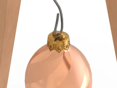 Christmas Bauble 2024 Free 3D model