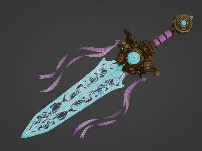 Girly Aether Sword Free 3D model