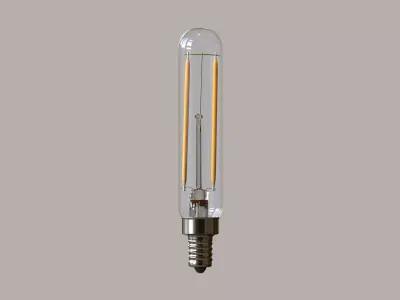 Tubilar Light Bulb 3D model