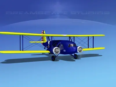 Curtiss Condor US Navy 3D model