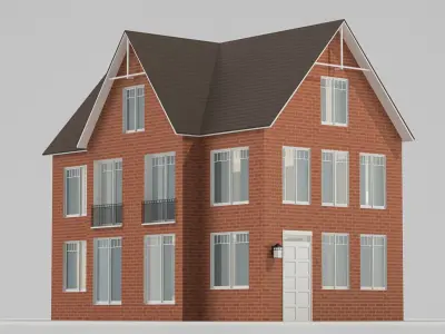 Classic House Collection 01 3D model