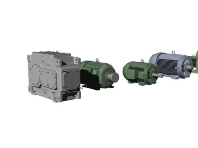 weg siemens electric motors 3D model