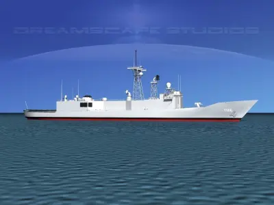 PFG2-1106 ROCS Yueh Fei 3D model