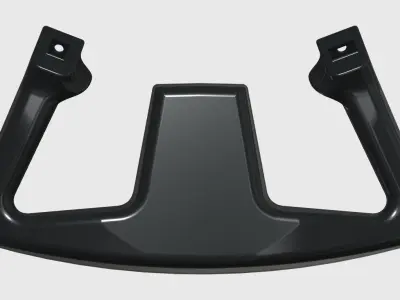 Cessna 172 style Yoke for DIY flight simulator 3D print model