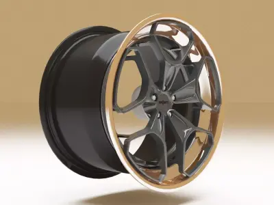 Rotiform HUR Wheels 3D model
