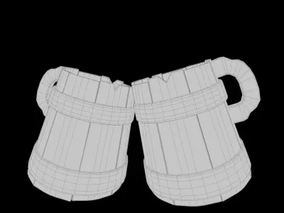 Tavern Beer Mug Free 3D model