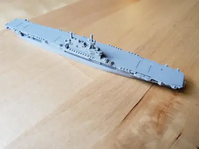 US Yorktown Class Aircraft Carrier 3D print model