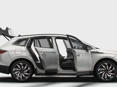 Skoda Enyaq Commercial 2026 3D model