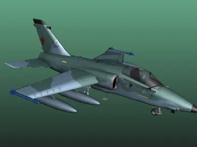 MX Brazilian Air Force Low-poly 3D model