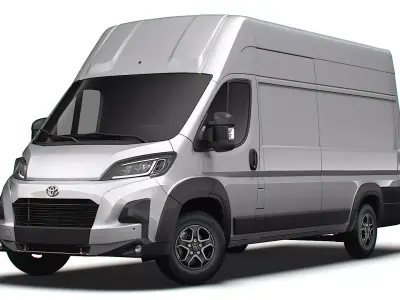 Toyota ProAce Max Electric Van L4H3 2024 3D model