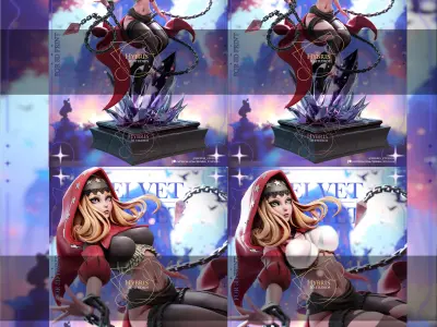 Velvet from Odin Sphere Commercial Package 3D print model