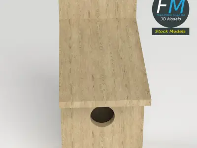 Nest box 3D model