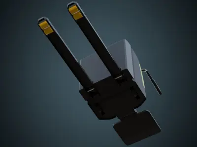 Rider Stacker 1 Basic Low-poly 3D model