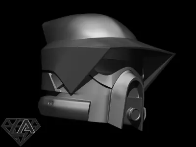 Star Wars Boomer helmet 3D print model