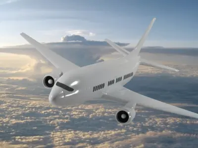 Airplane 3d Model 3D model