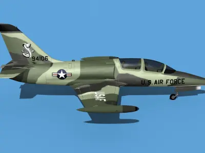Aero Vodochody L-39C Albatross V24 3D model