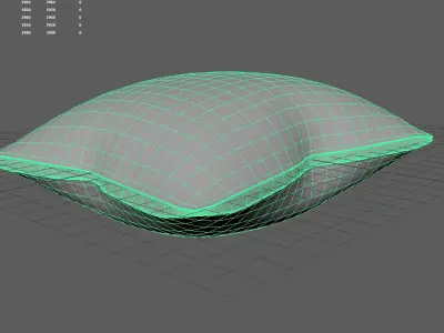 pillow Free low-poly 3D model