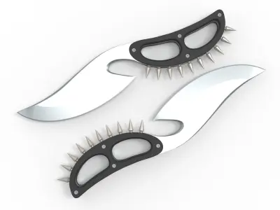knife cobra 3D model