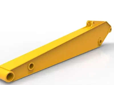 Excavator arm Free 3D model
