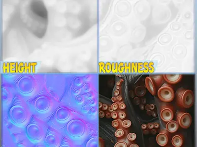 Octopus Seamless Texture Texture