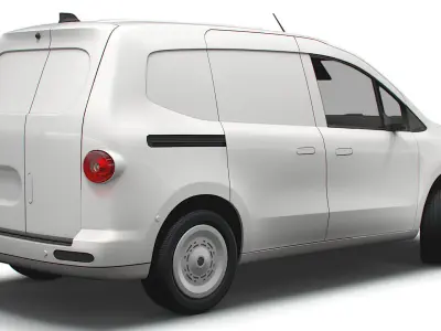 Generic EV Small Van SWB 2023 3D model