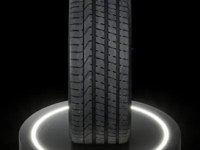 Pirelli 255 30 ZR20 92Y XL CLEAN 3D model