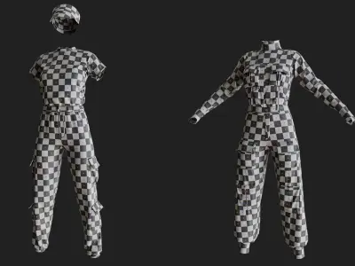 2 Tactical outfits vol02 3D model