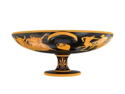 Kylix - Ancient Greek Pottery 3D model