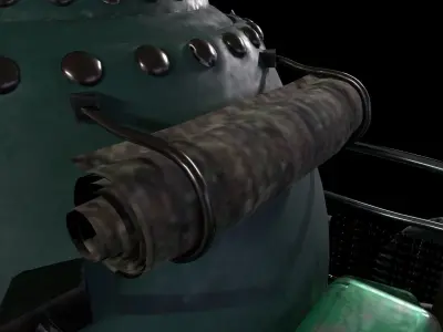 Heavy Armored Vehicle -  Game Ready - Low Poly PBR 3D model Low-poly 3D model