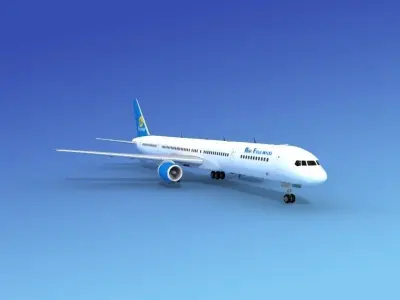 Boeing 757-300 Air Finland 3D model