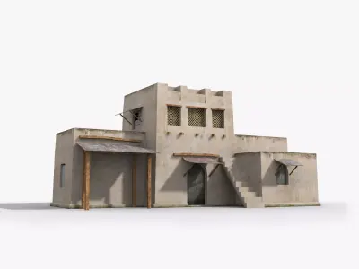 Arab xx6 Low-poly 3D model