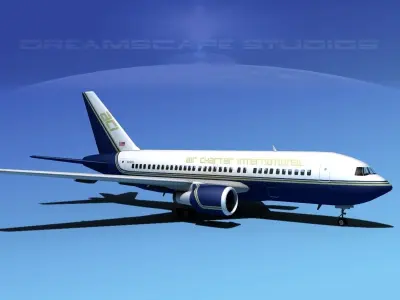 Boeing 767-200ER Air Charter Intl 3D model