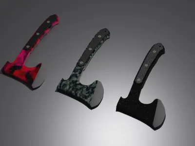 Hiking - Battle Hatchet Free 3D model