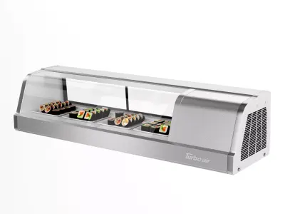 Sushi Case Turbo Air 3D model
