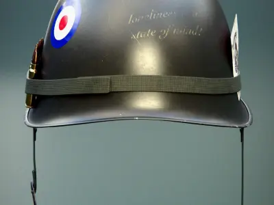 M1 Army Helmet 3D model