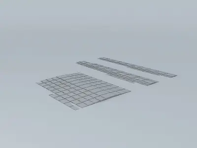 Asphalt Pieces Free 3D model