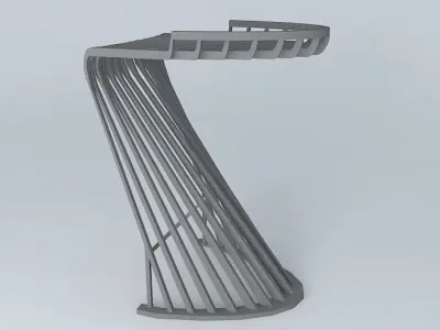 Pantosh bench - Generic Free 3D model